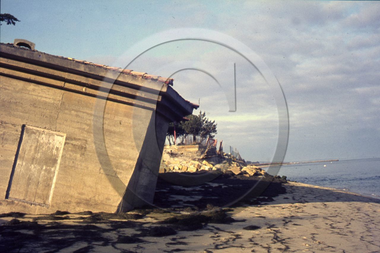 arcachon mur de l'atlantique blockhaus