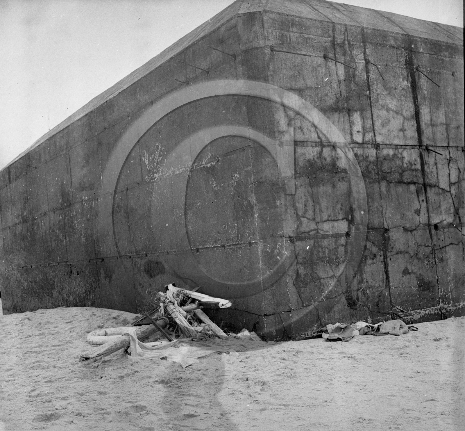 arcachon mur de l'atlantique blockhaus
