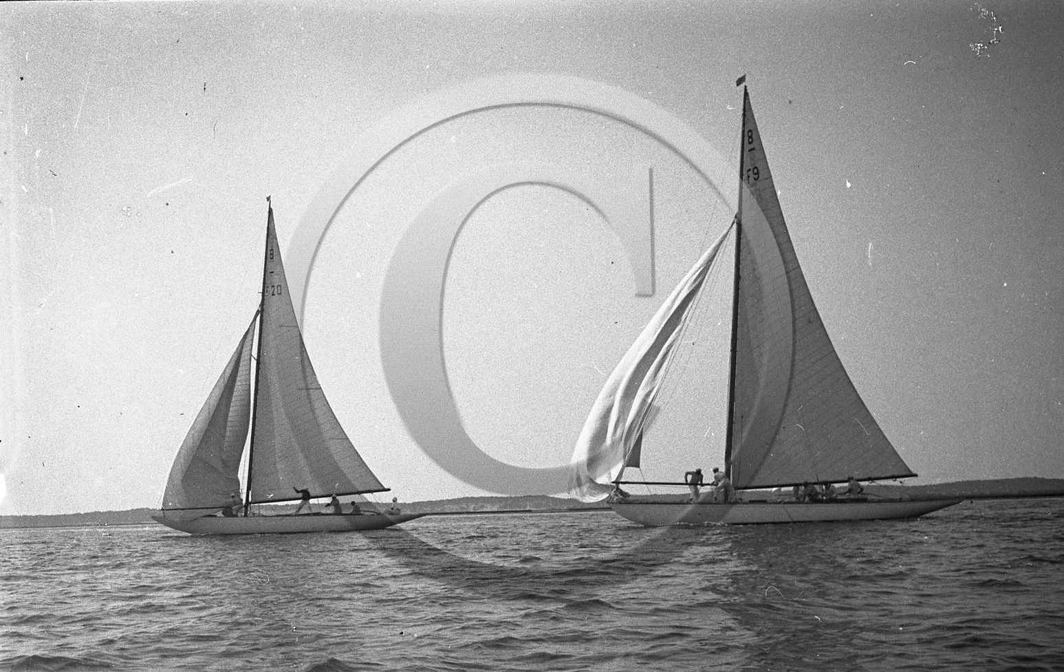 arc1890 Cupidon II  F9 et Aile III F20  regate de 8M